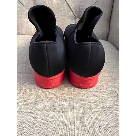 IRI New York Made in Italy Black and Red Neoprene Sneakers Size 38 - Picture 4 of 7